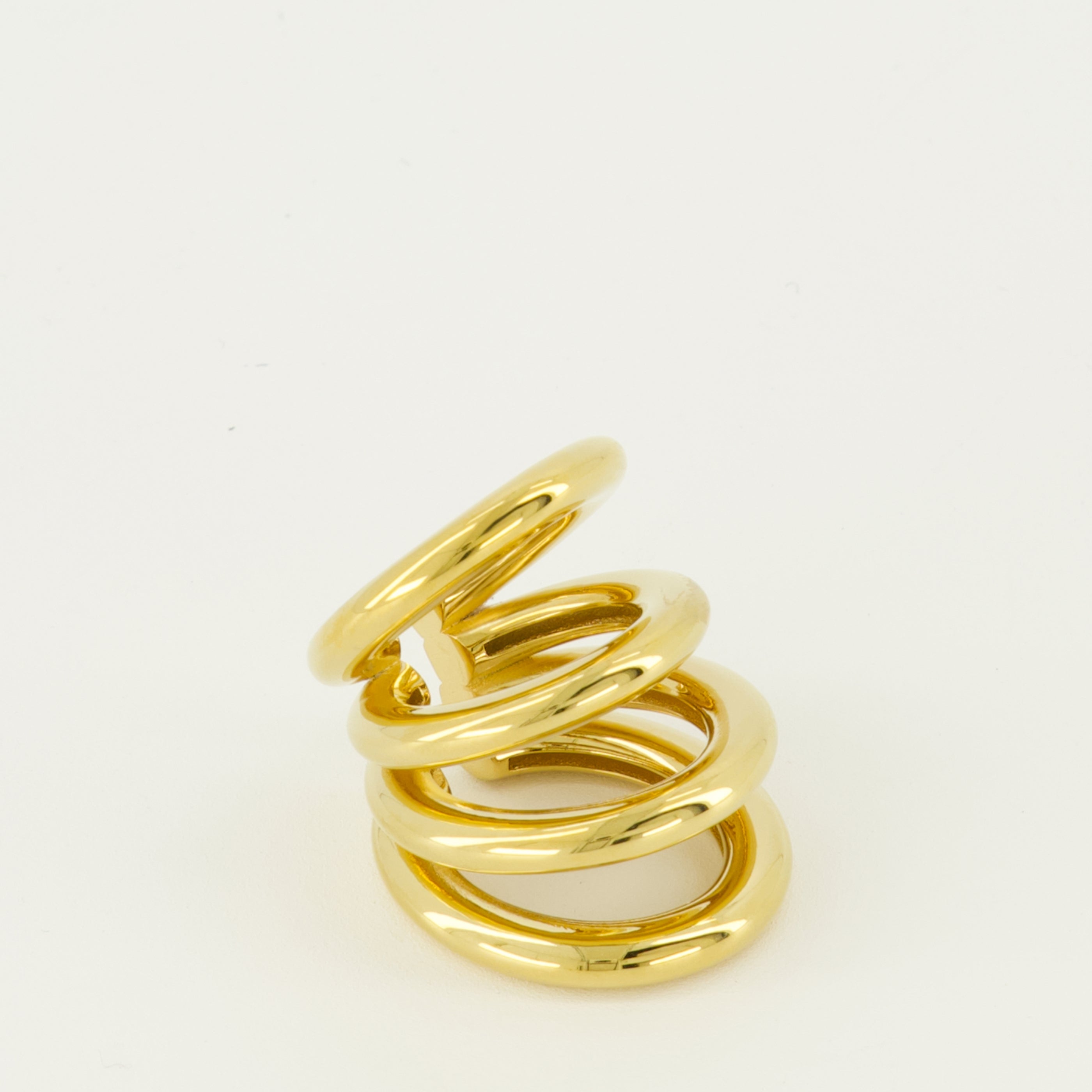 Immagine del Orecchino Punk Dorato del marchio Rabanne per Donna - Stagione Primavera-Estate 2026 - Vista Dettagliata_2