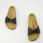 Chaussures ouvertes Sandálias Madrid Birkenstock Noir Homme
