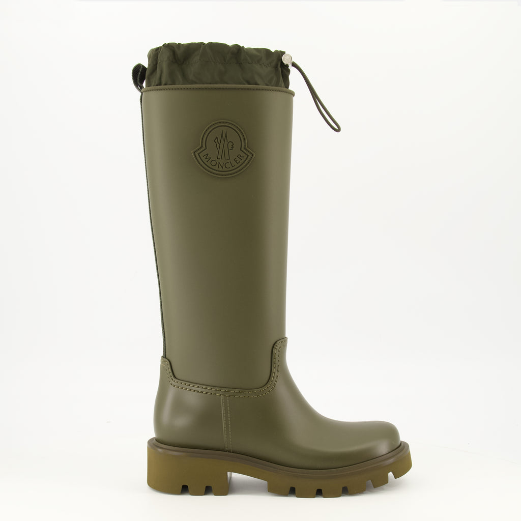 Bottes Botas Khaki Kickstream Moncler Kaki Femme
