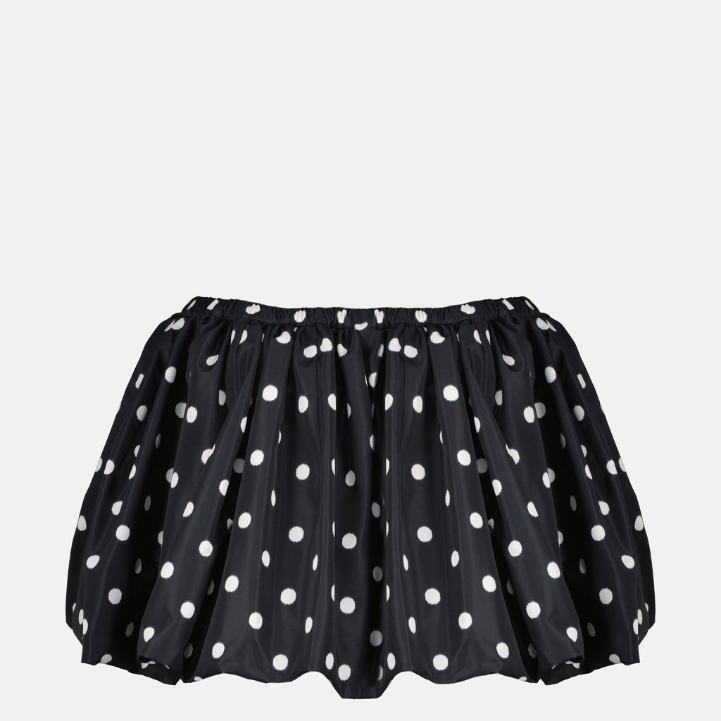 Jupes Polka Dot Minirock Patou Noir Femme