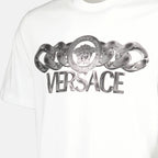 티셔츠 메두사 온 체인 티셔츠 Versace 하얀색 Homme