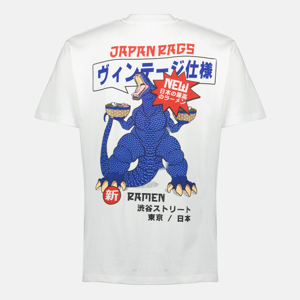 Bild des Japan Rag T-Shirts Kajui für Herren - Herbst-Winter-Saison 2025 - Rückansicht