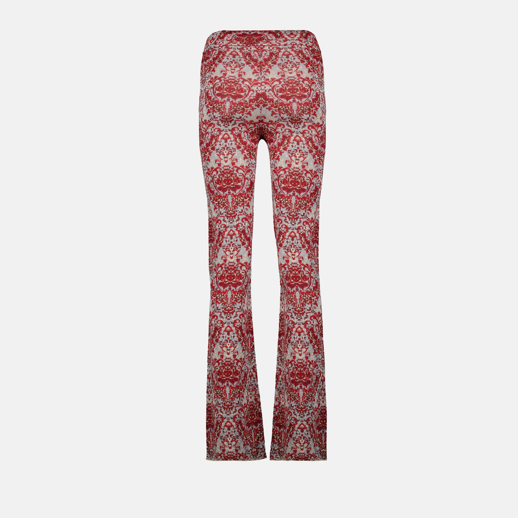 Pants Printed Pants Rabanne Red Femme