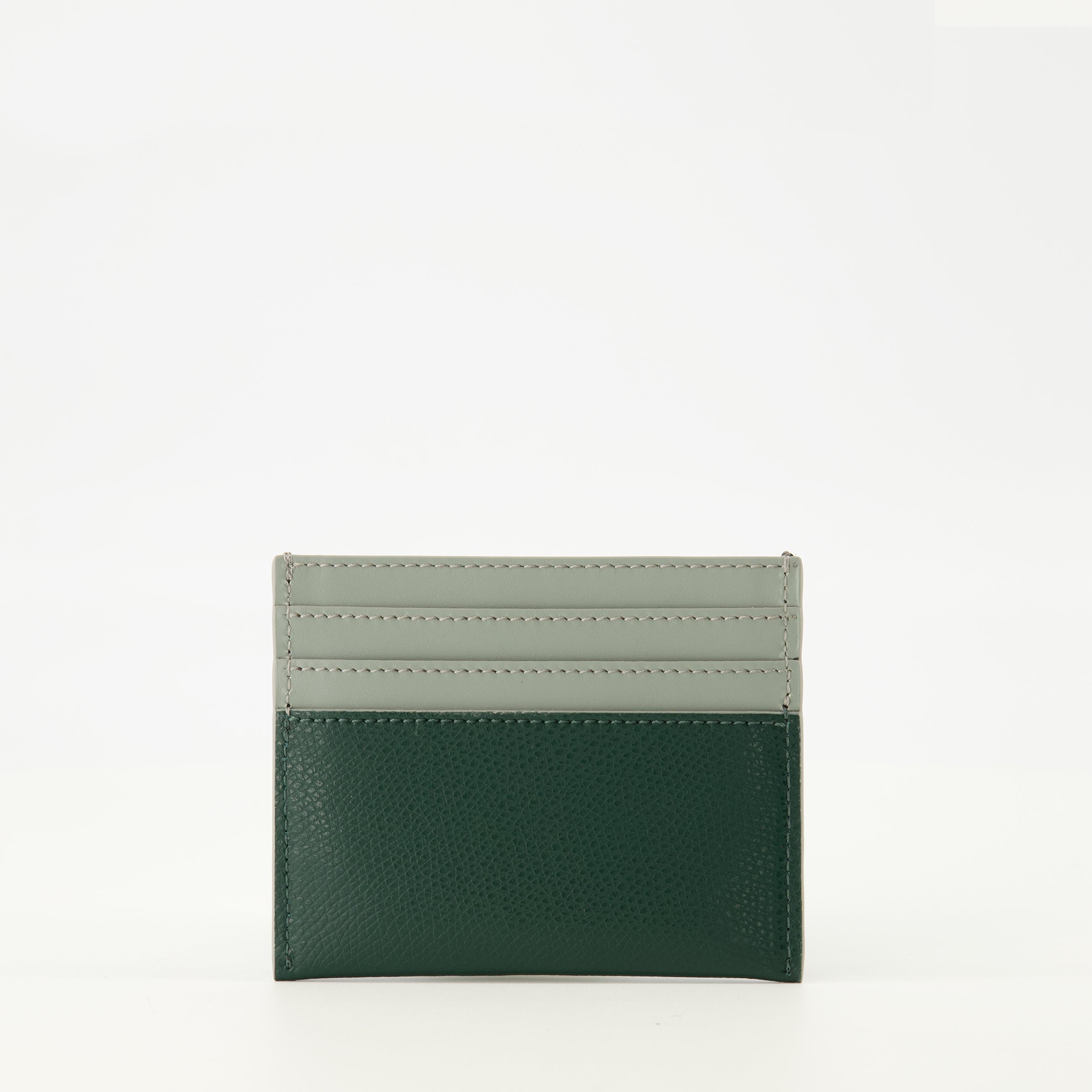 Image de l'article Porte-cartes Ff Diamonds vert de la marque Fendi pour Femme - Saison Automne-Hiver 2025 - Vue de Dos