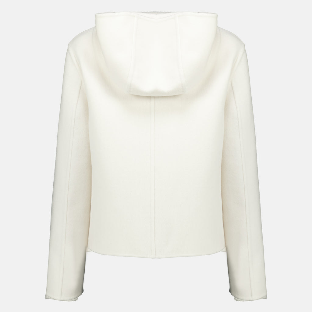 Vestes 화이트 FF 주카 울 재킷 Fendi Blanc Femme