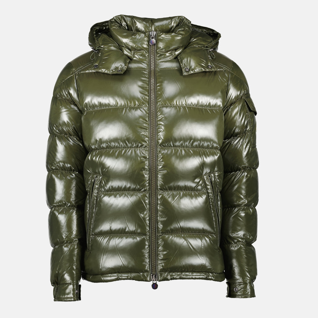 Bild des Maya khaki Daunenjacke der Marke Moncler für Herren - Herbst-Winter 2025 - Frontalansicht