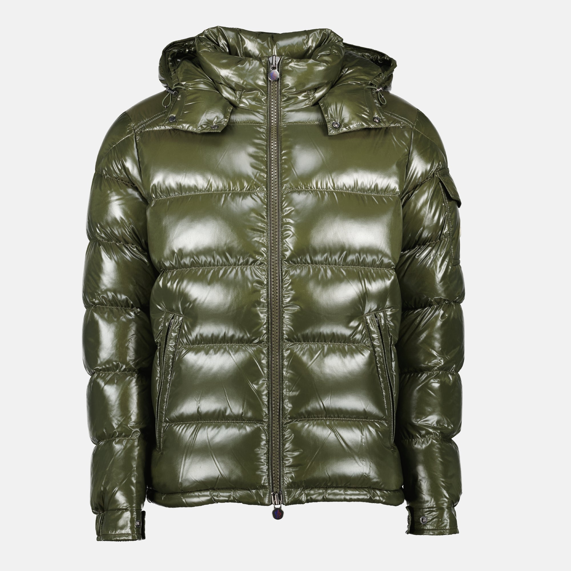 Imagen del artículo Doudoune Maya khaki de la marca Moncler para Hombre - Temporada Otoño-Invierno 2025 - Vista Frontal