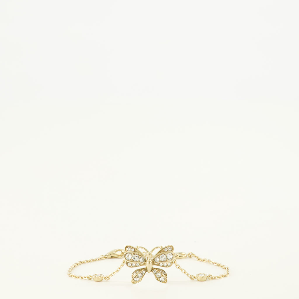 Bijoux Bracciale Flutterby in Metallo e Cristalli Swarovski® Valentino Garavani Doré Femme