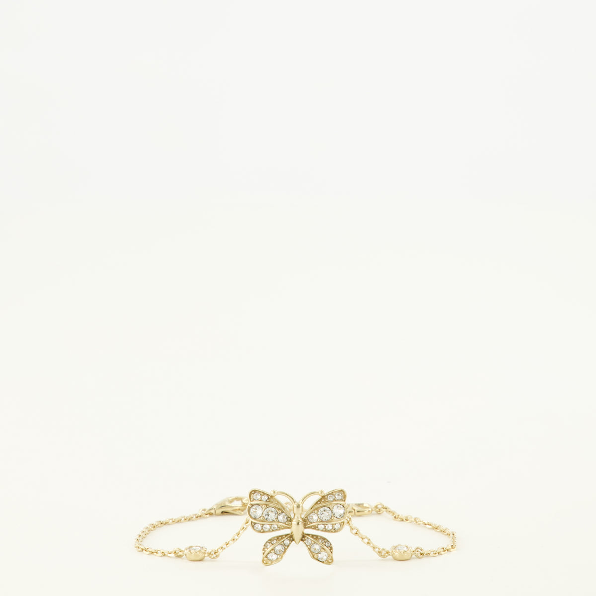 Bijoux Bracciale Flutterby in Metallo e Cristalli Swarovski® Valentino Garavani Doré Femme