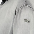 Image de l'article T-shirt D-Box gris effet délavé de la marque Diesel pour Homme - Saison Printemps-Été 2026 - Vue détaillée_1