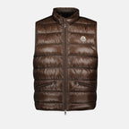 Jackets Doudoune Gui Moncler Brown Homme