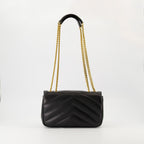 Sacs à main et épaule Sac Loulou small Saint Laurent Noir Femme