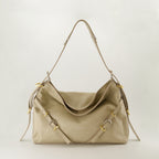 Bolsas de mão e de ombro Saco de Couro Voyou Givenchy Bege Femme