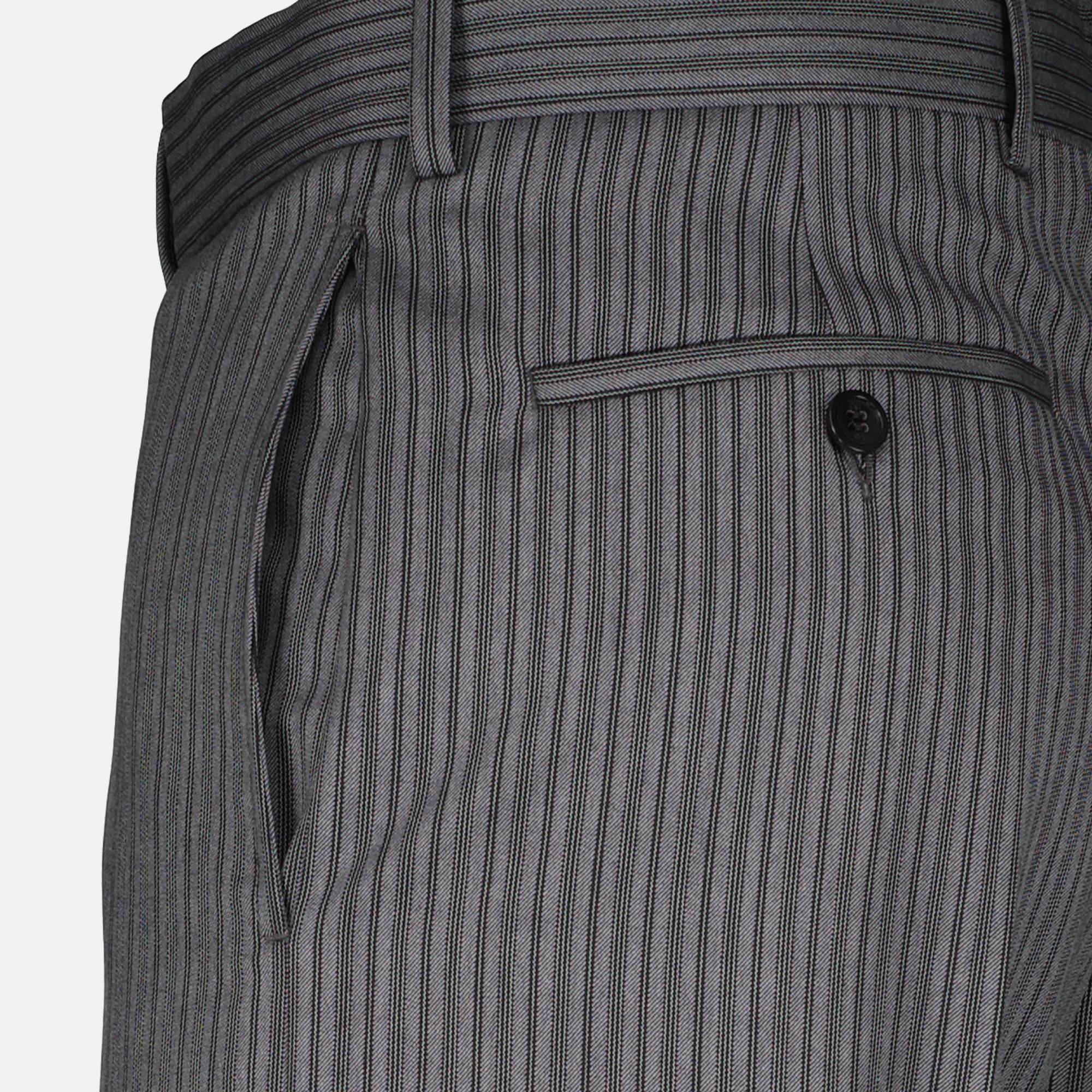 Pantalons Pantalon tailoring à rayures gris Dior Gris Homme