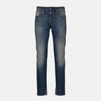 Imagem do artigo Jeans Diesel D-Strukt 2019 L.34 azul para homem - Temporada Outono-Inverno 2025 - Vista frontal