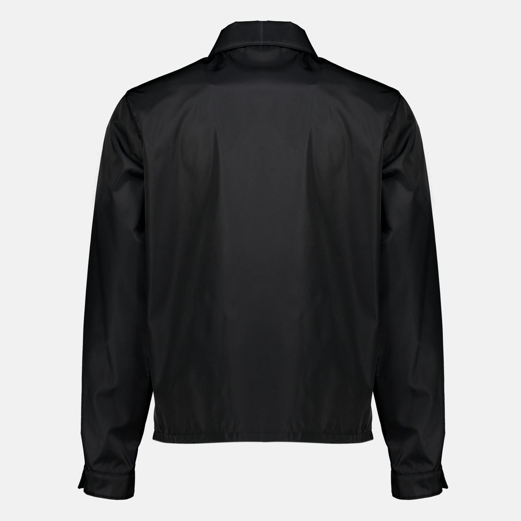 Vestes Blouson en Re-Nylon noir Prada Noir Homme