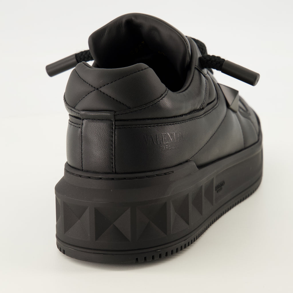 Baskets One Stud XL Schwarze Sneakers Valentino Garavani Noir Homme