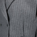 Vestes Abrigo Sin Mangas Iro Gris Femme