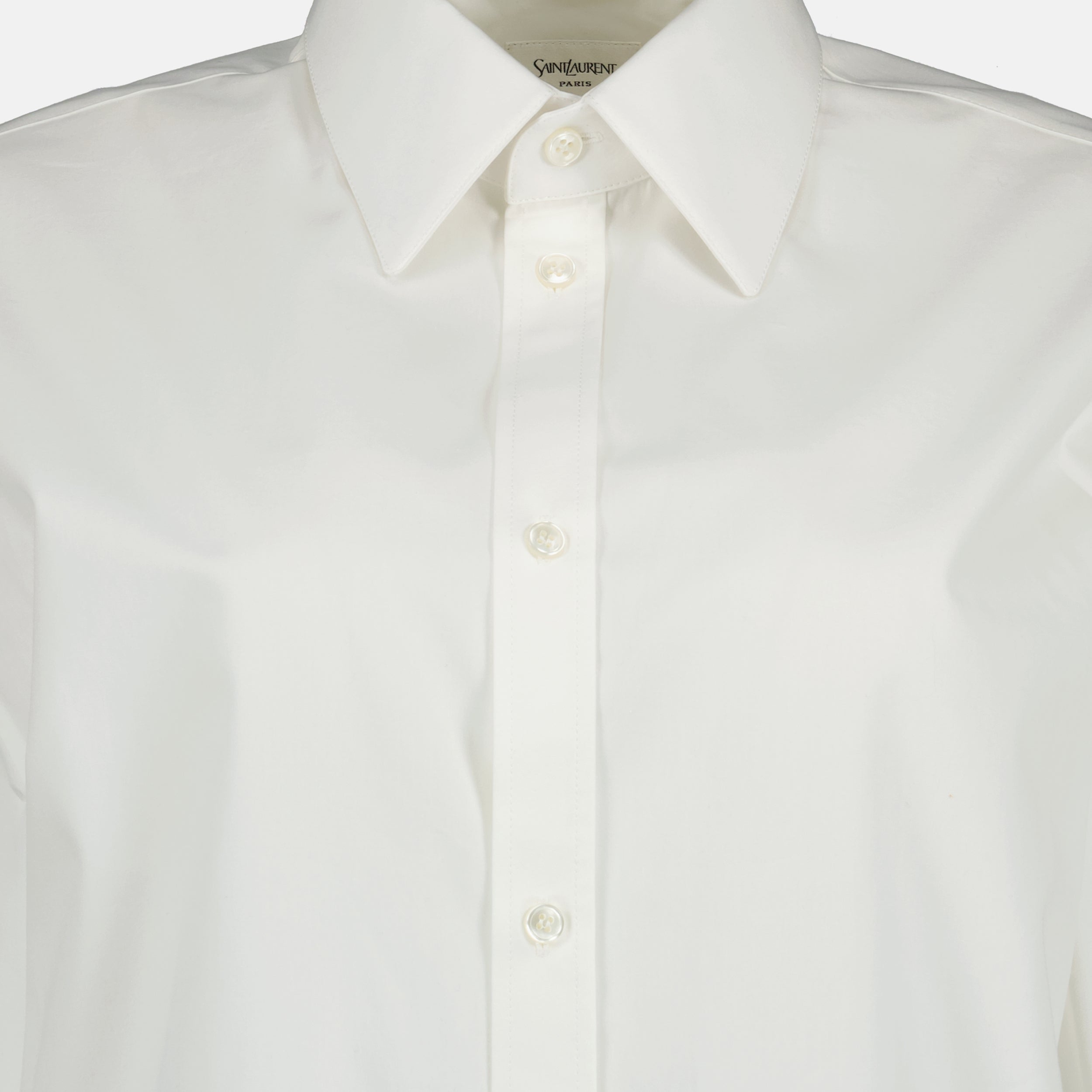 Shirts Cassandre Shirt Saint Laurent White Femme