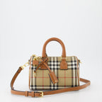 Sacs bandoulière Petit sac Bowling à carreaux Burberry Beige Femme