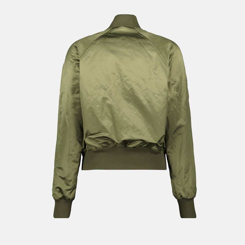 Vestes Bombers Ami de coeur Ami PARIS Kaki Femme