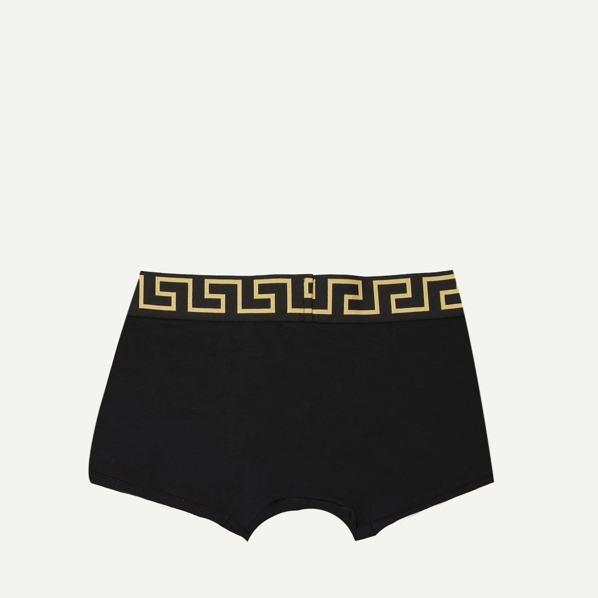 Underwear and homewear Boxer court Medusa Greca Versace Black Homme