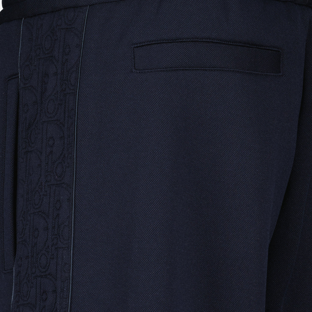 Imagen de los pantalones de chándal azul marino de Dior para Hombre - Temporada Primavera-Verano 2026 - Vista Detallada_1