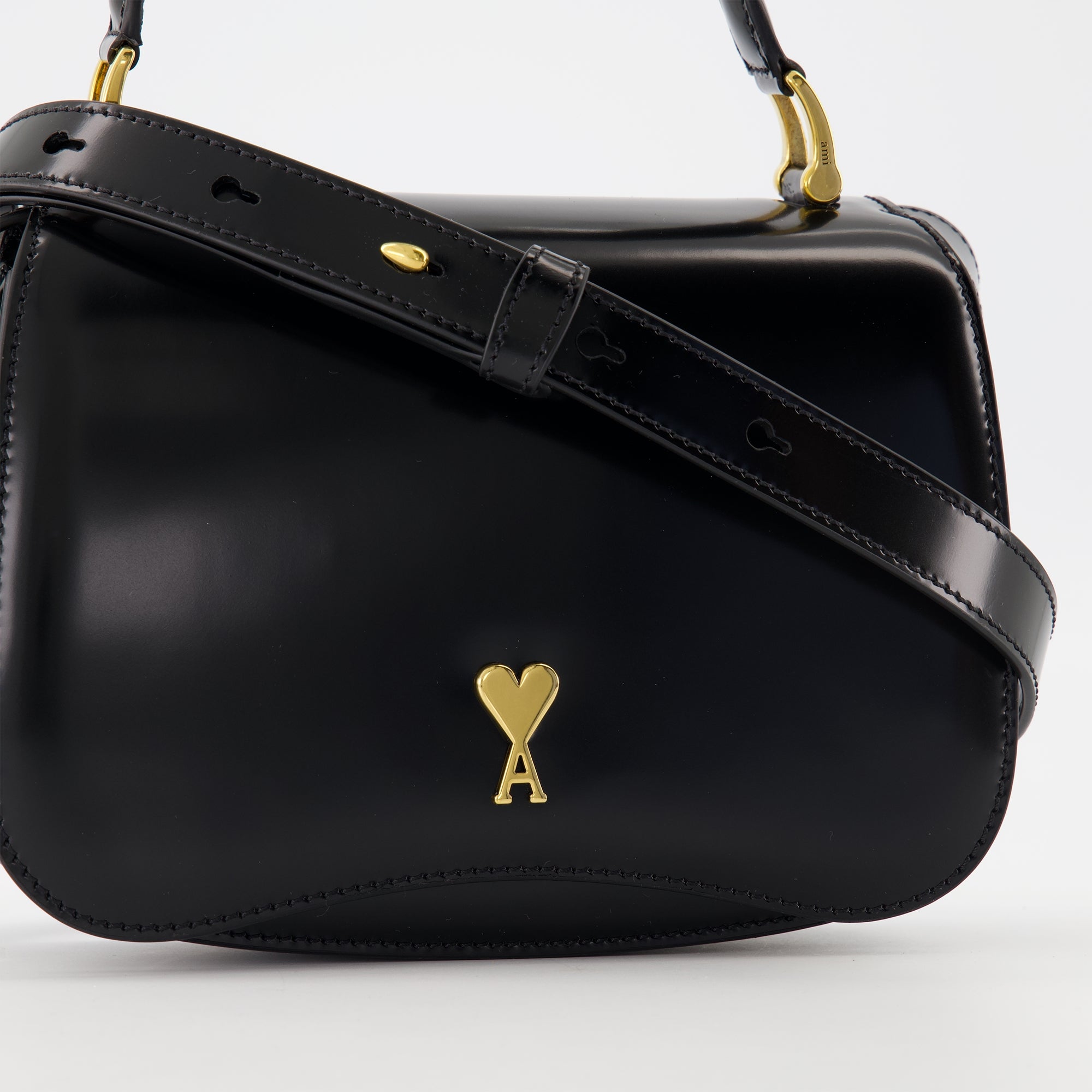 Sacs à main et épaule Sac Top Handle Paris Paris Ami PARIS Noir Unisexe