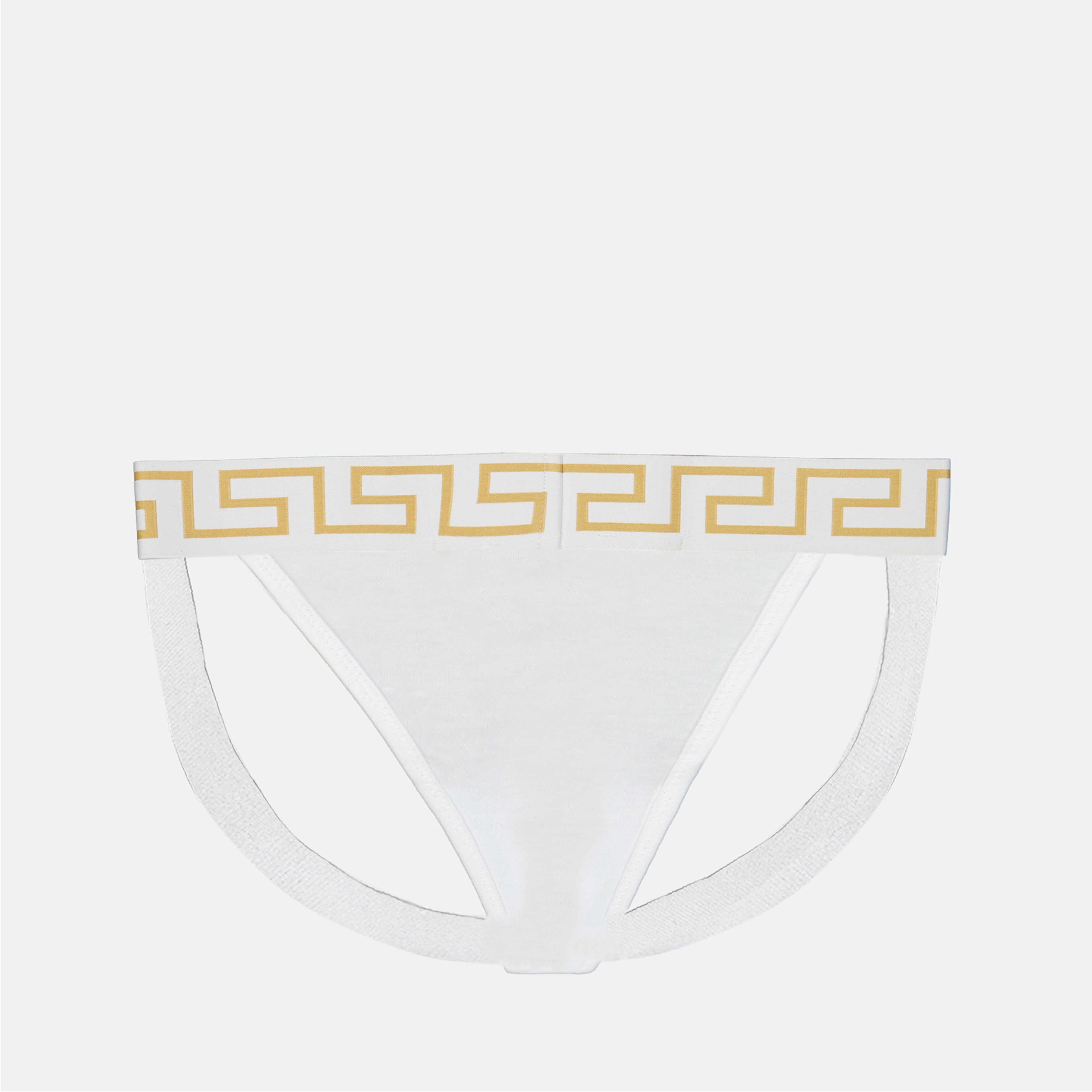 Intimo e homewear Jockstrap Medusa Greca Versace Bianco Homme