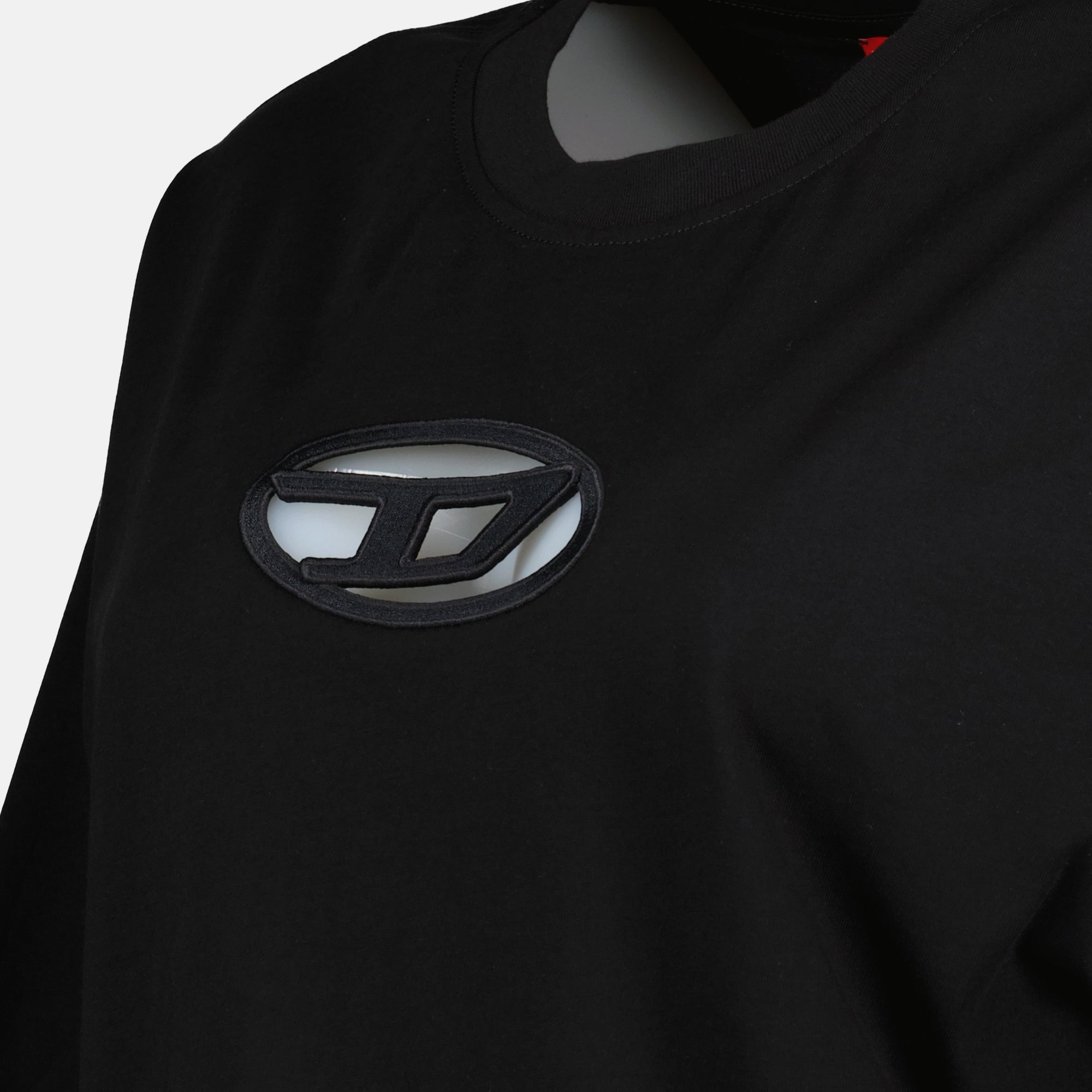 T-shirts T-shirt crop T-Buxt Diesel Noir Femme