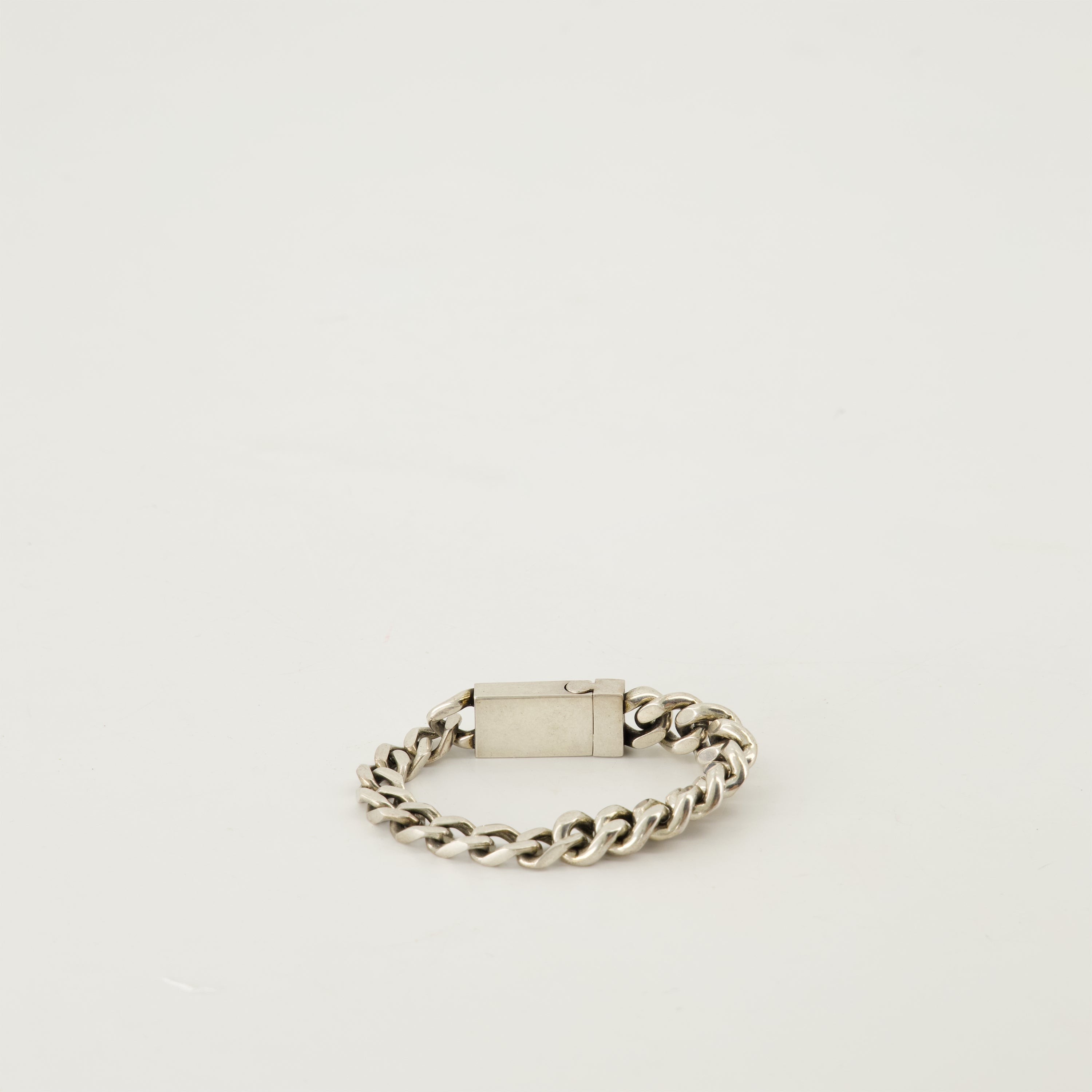 Schmuck Metallkette Armband Saint Laurent Silber Homme