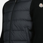 재킷 Veste bi-matière Moncler 검은색 Homme