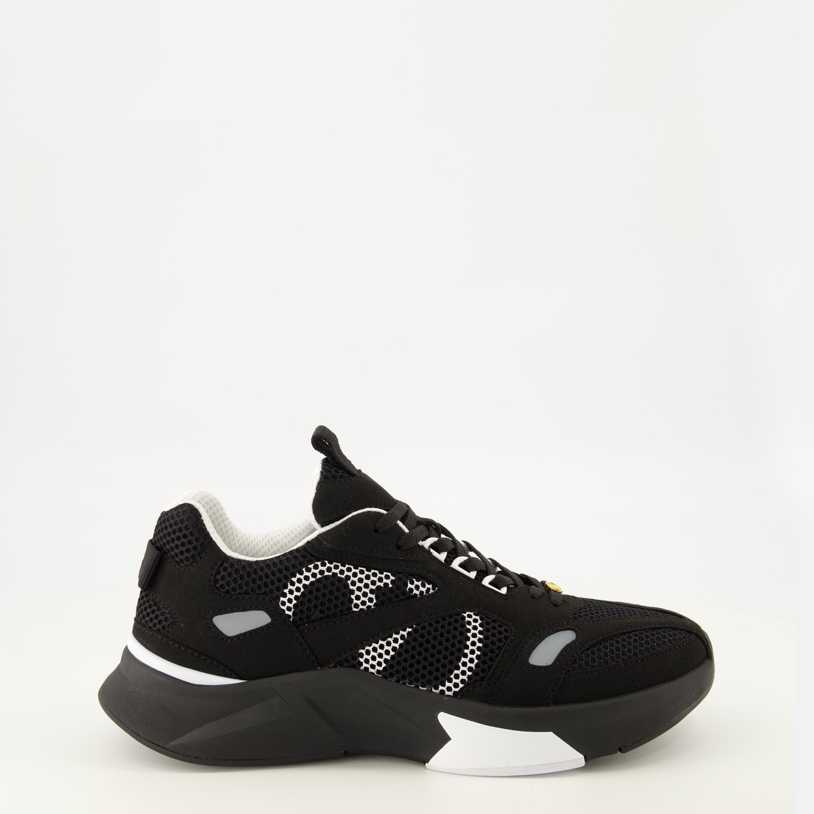 Baskets Baskets Demivee en tissu noir Valentino Garavani Noir Homme