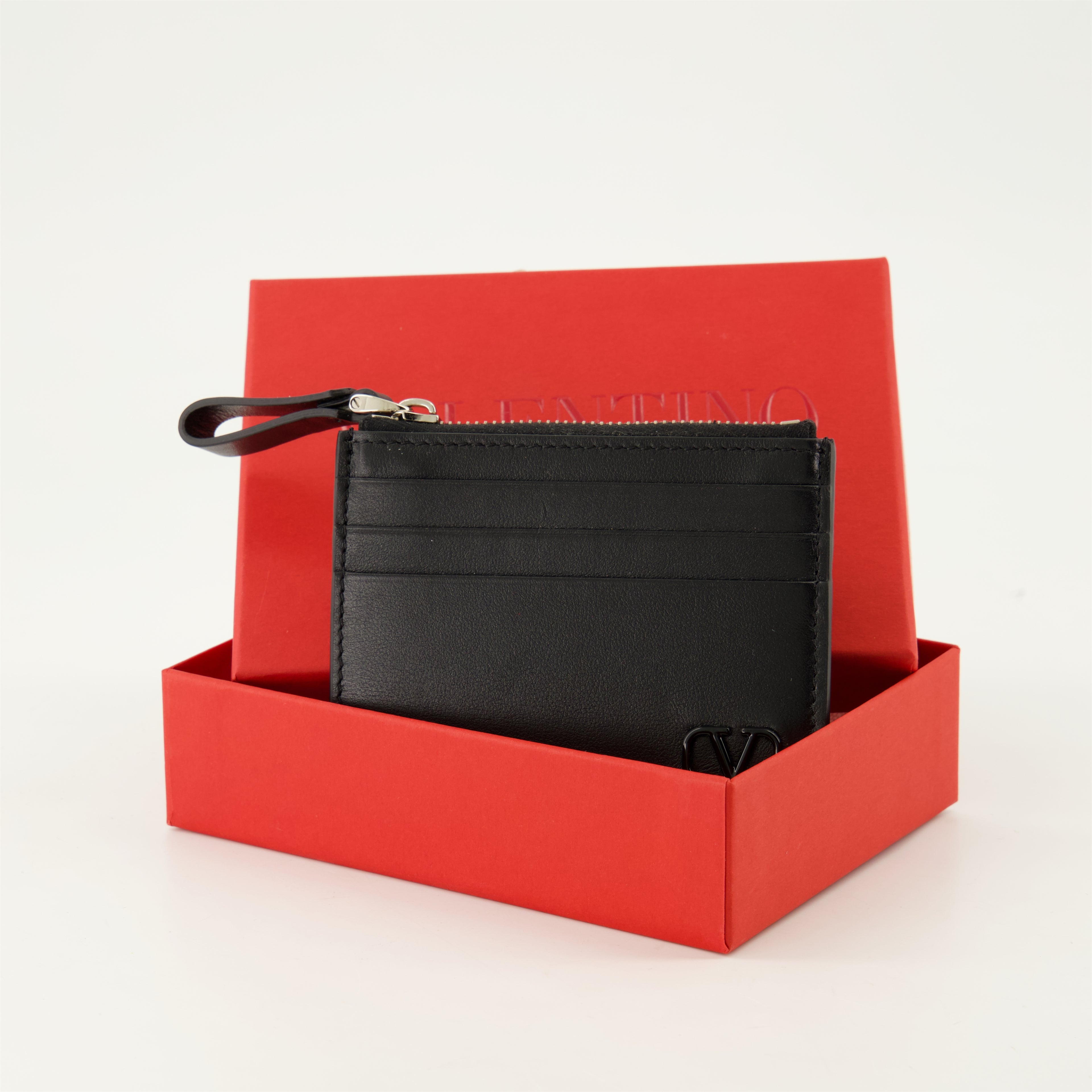 Petite maroquinerie Porte-cartes VLogo Valentino Garavani Noir Homme