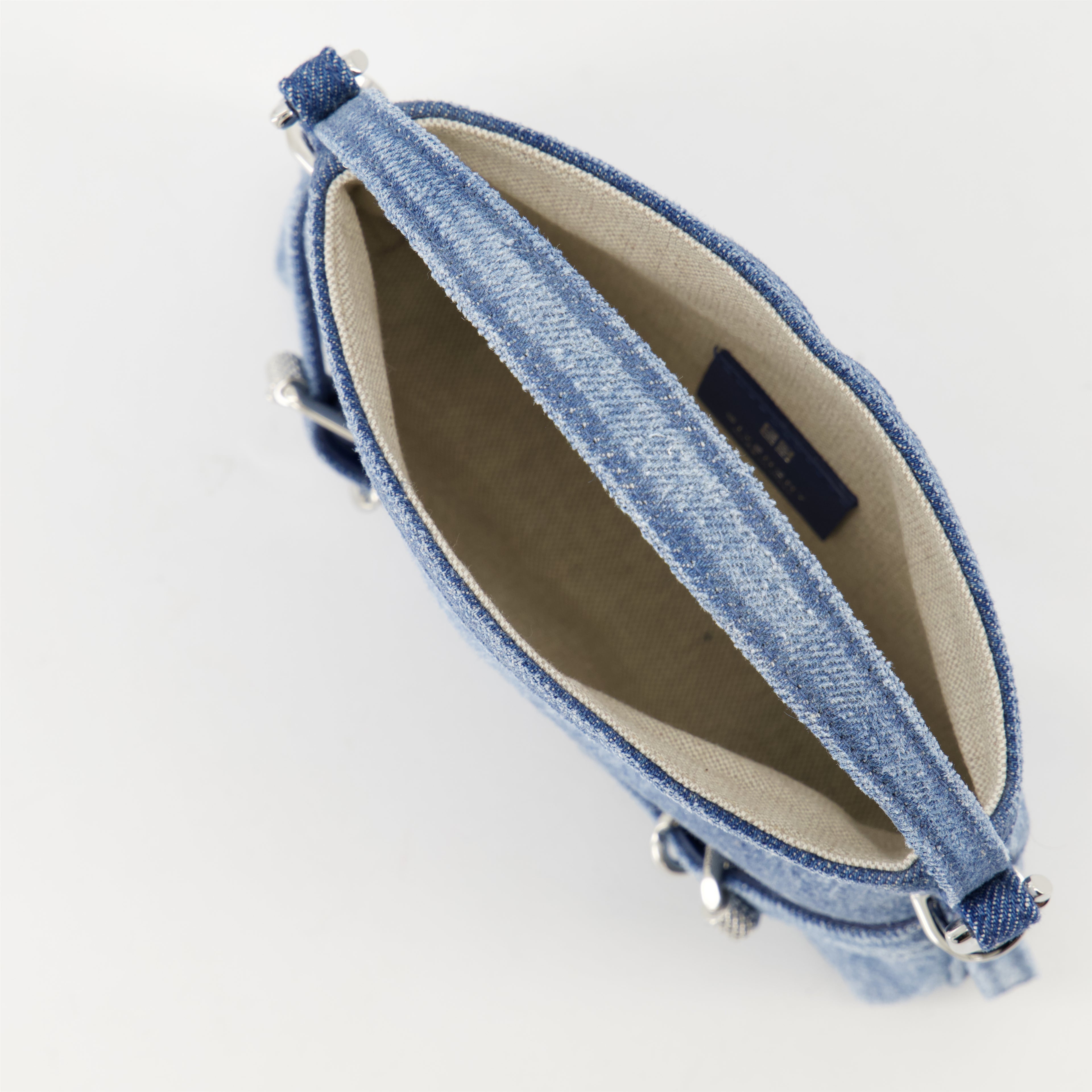 Borse a mano e a spalla Sac Voyou nano en denim Givenchy Blu Femme