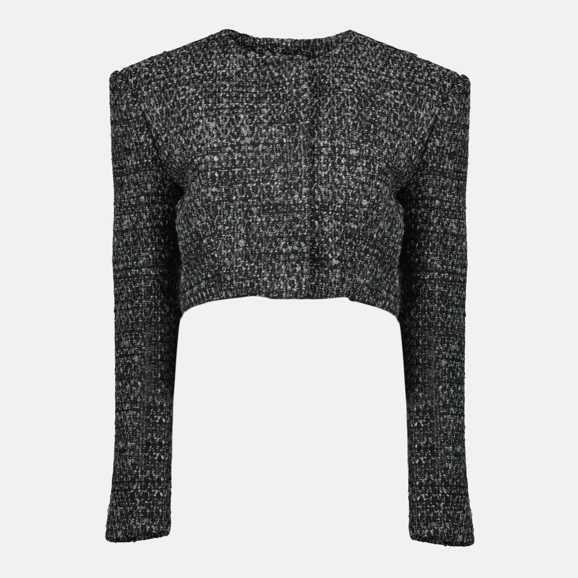 Image de l'article Veste G-Crop-G cropped de la marque Diesel pour Femme - Saison Automne-Hiver 2025 - Vue de Face