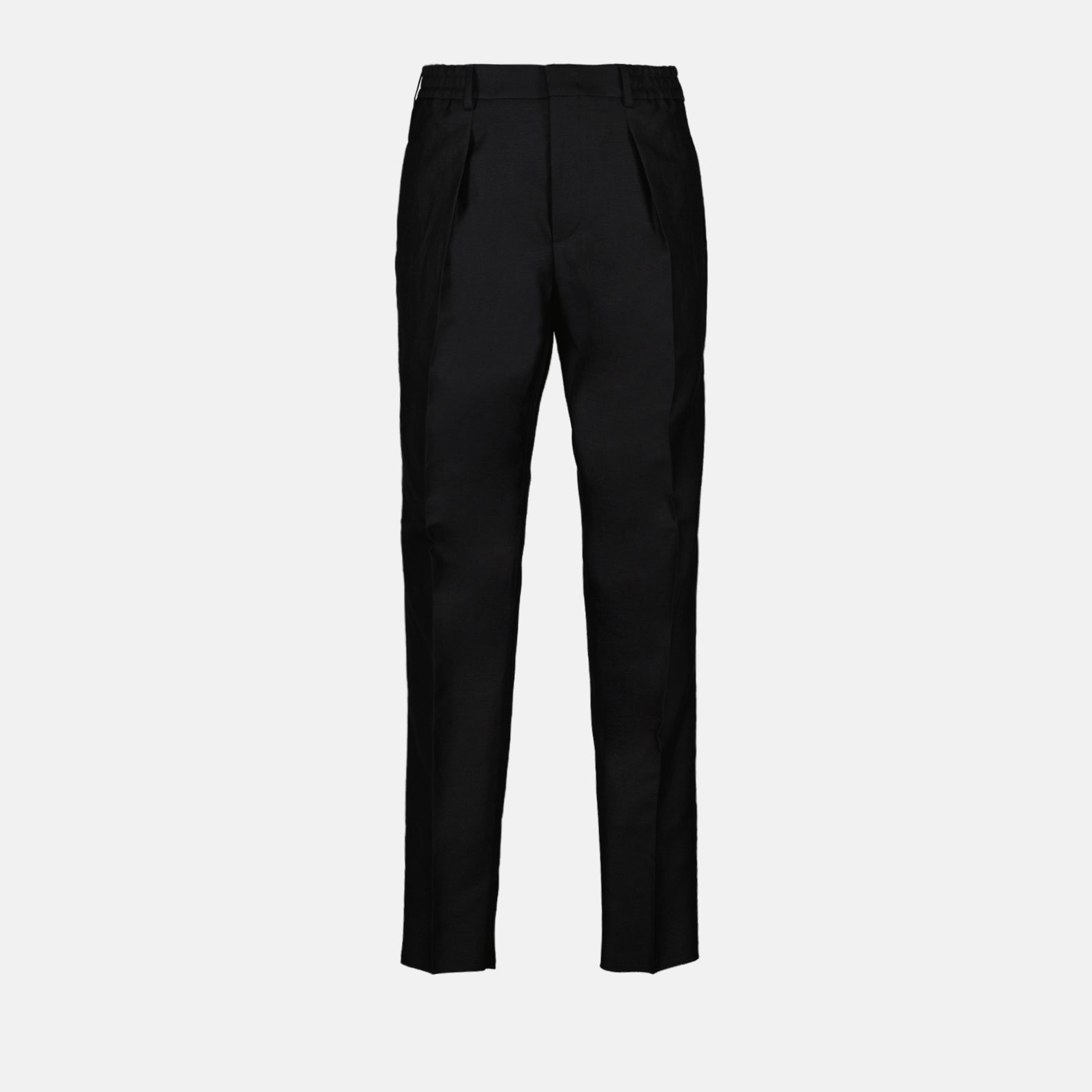 Pantalons Pantalon à pinces Fendi Noir Homme