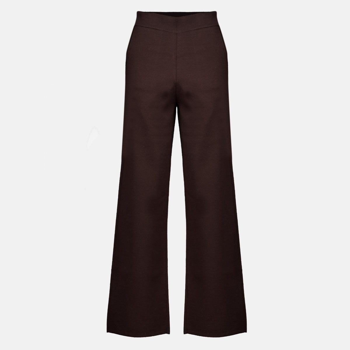 Pantalons Pantalon marron en laine Max Mara Marron Femme