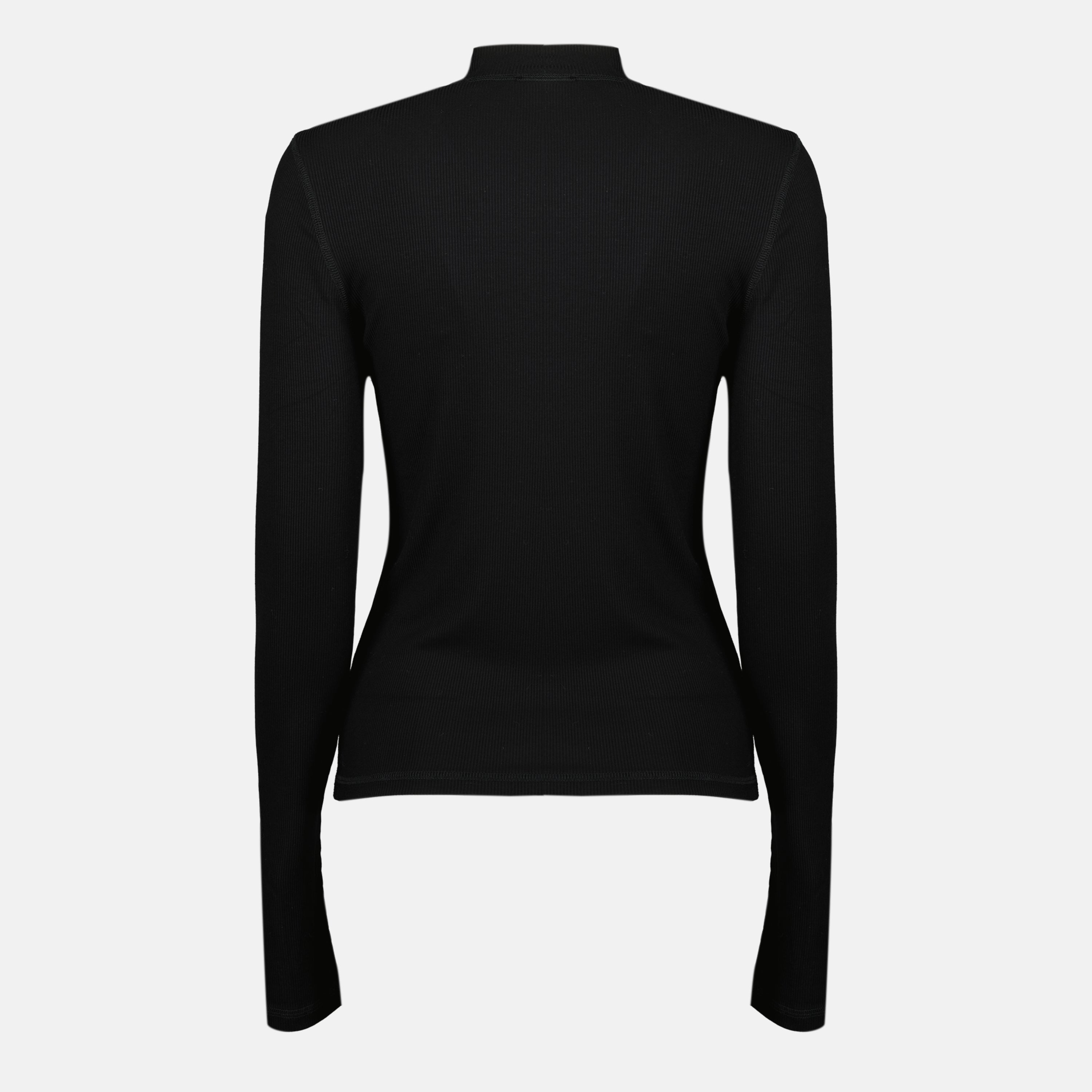 Tops Maglia Nera a Maniche Lunghe Diesel Noir Femme