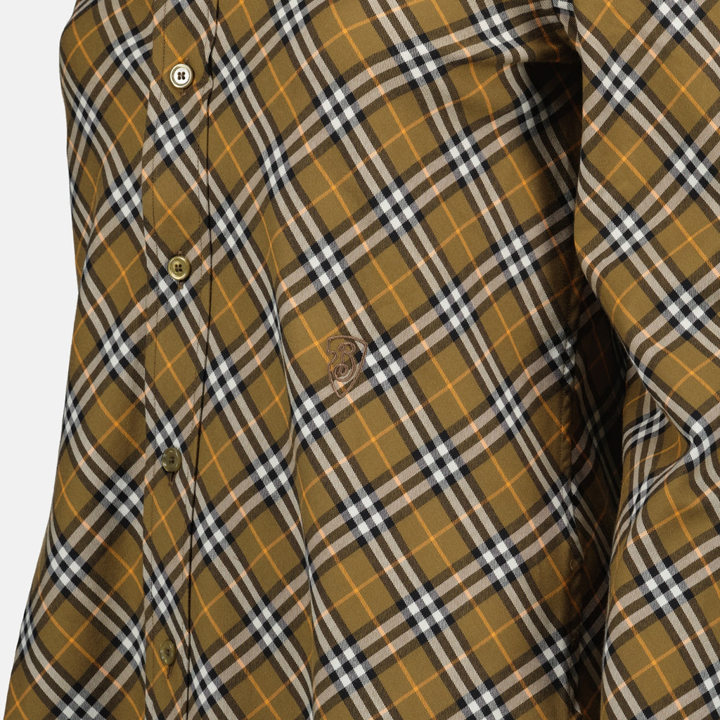 Shirts Checkered Shirt Burberry Brown Femme