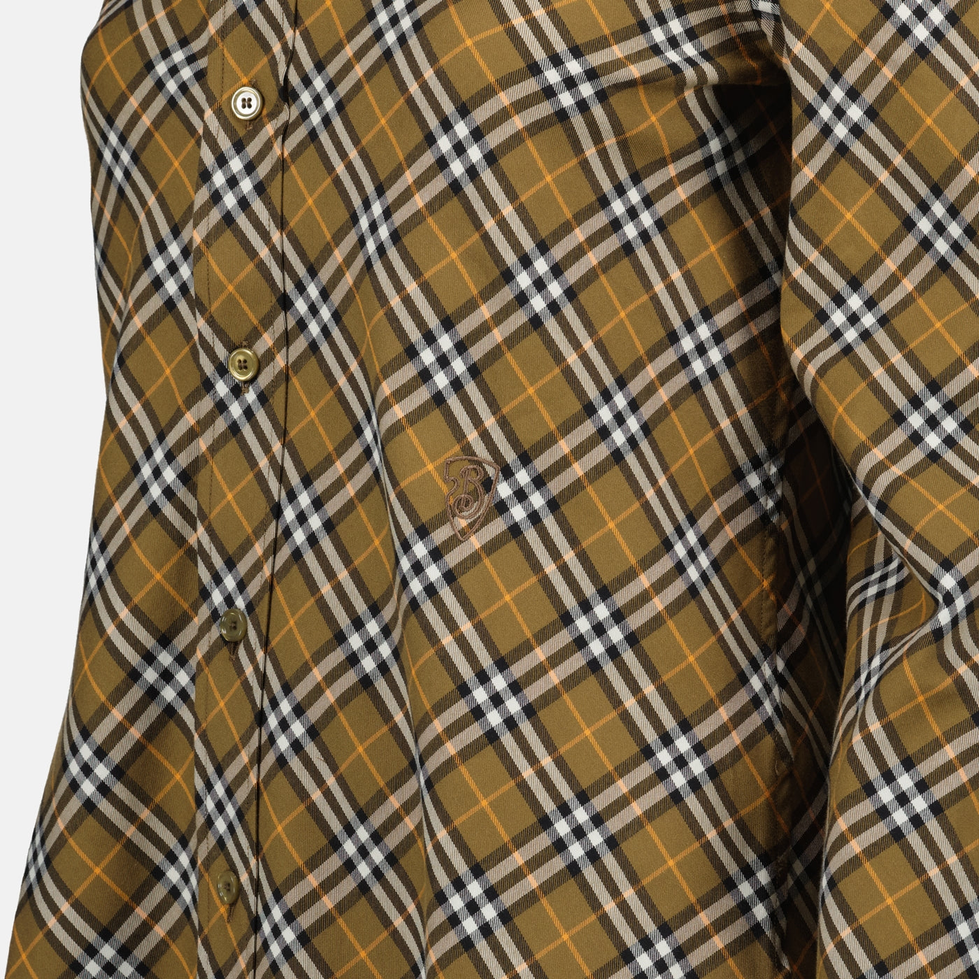 Shirts Checkered Shirt Burberry Brown Femme