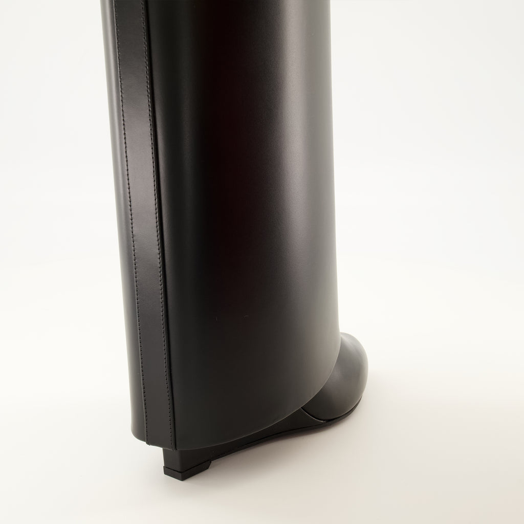 Bottes シャークピンチブラックブーツ Givenchy Noir Femme