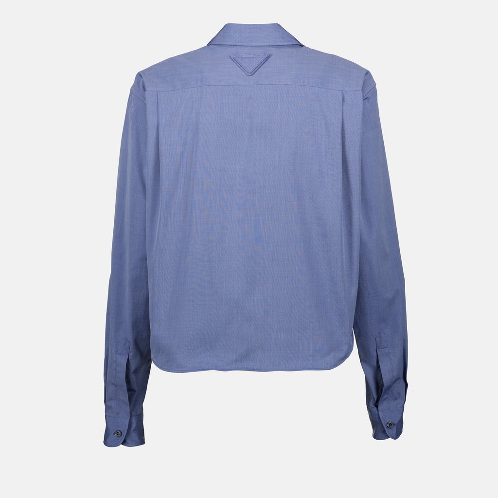 셔츠 Chemise bleue Prada 파란색 Femme