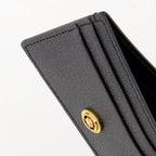 Small leather goods Medusa Biggie Leather Card Holder Versace Black Homme