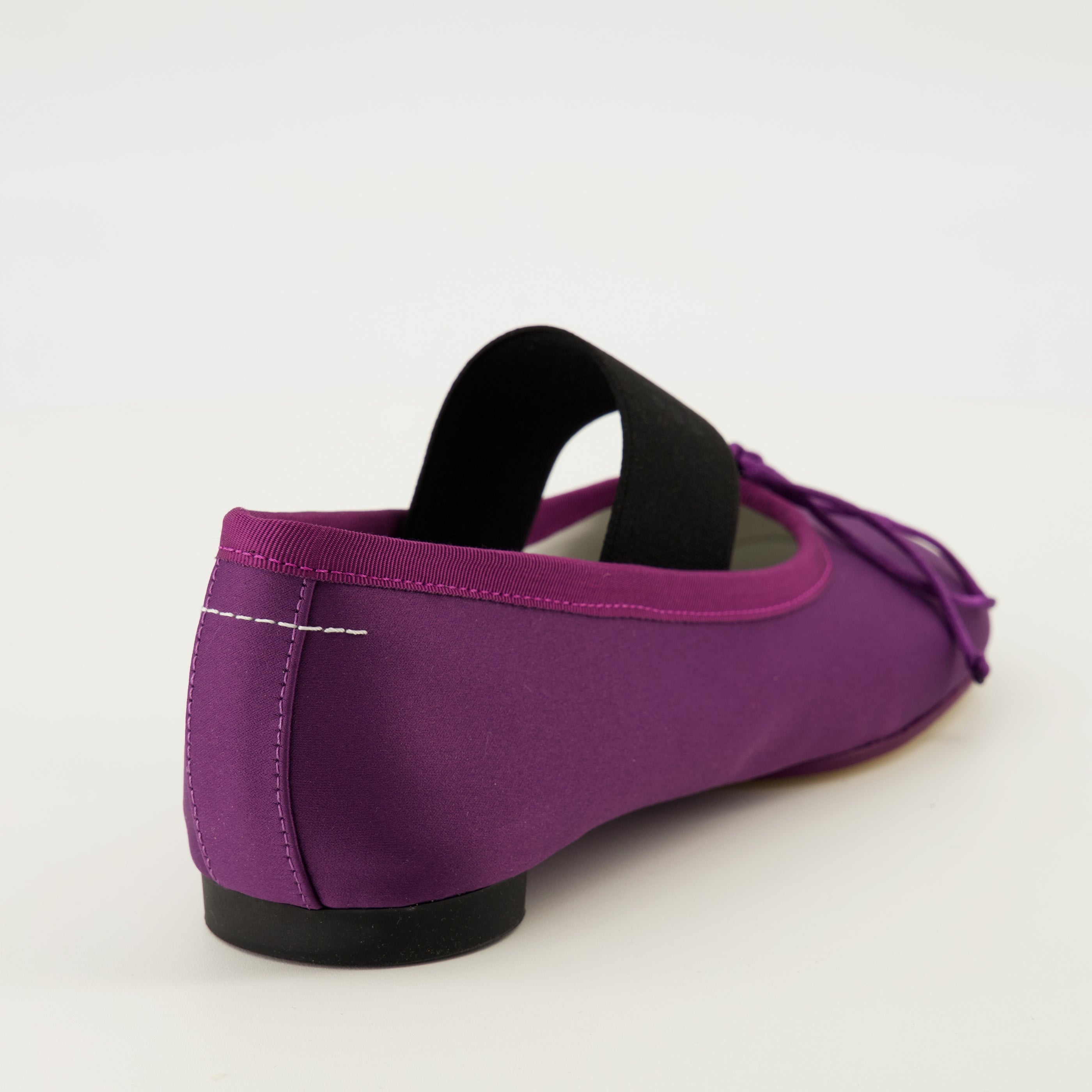 Chaussures plates Ballerines Anatomic Numeric en satin violette Mm6 Violet Femme