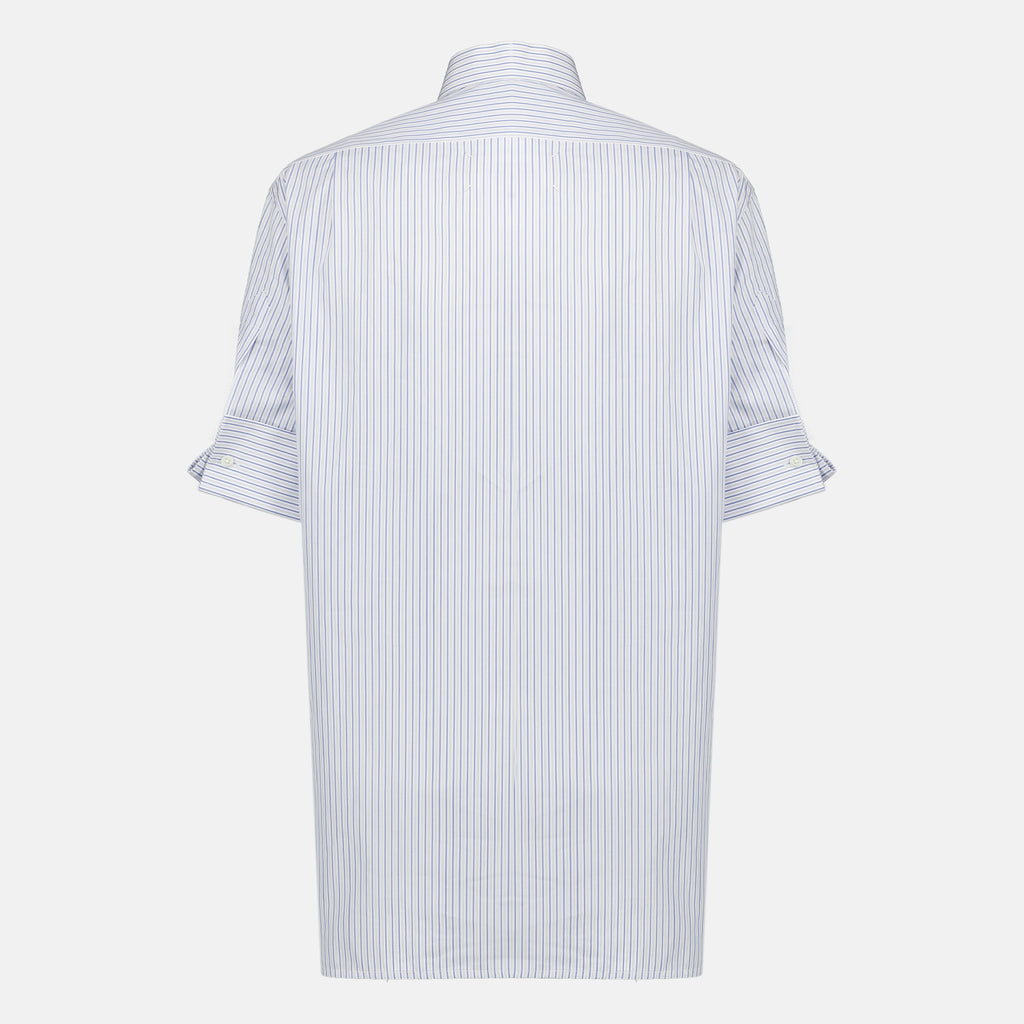 Chemises 파란 줄무늬 셔츠 Maison Margiela Bleu Femme
