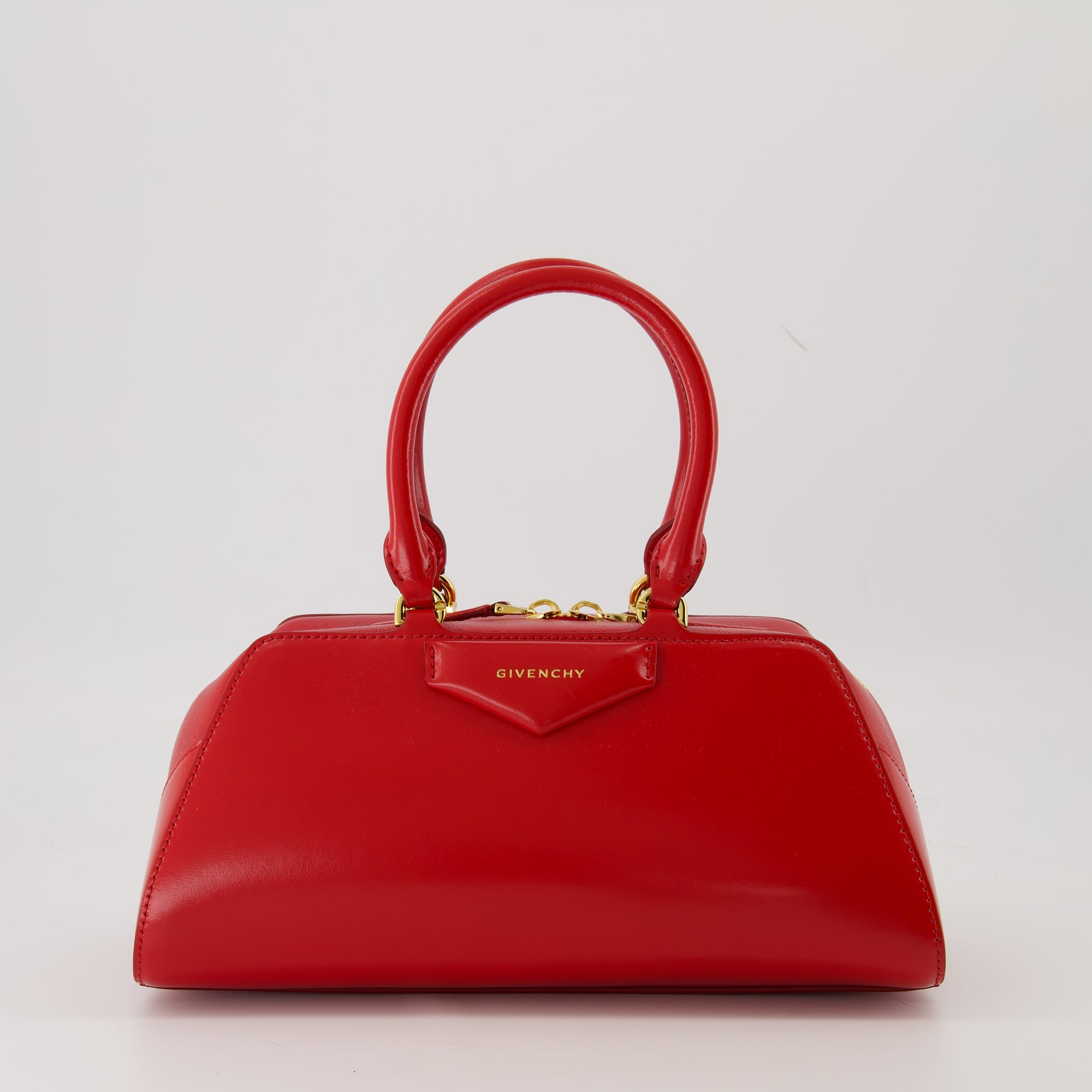 Sacs à main et épaule スモールアンティゴナキューブイーストウエストバッグ Givenchy Rouge Femme