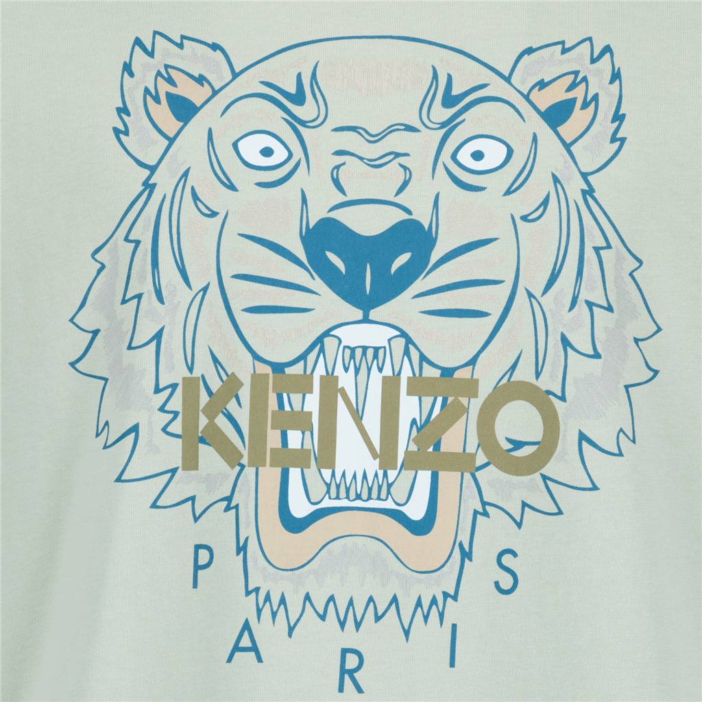 T-Shirts FC65TS0204YL 61 sage green Kenzo Grün Homme
