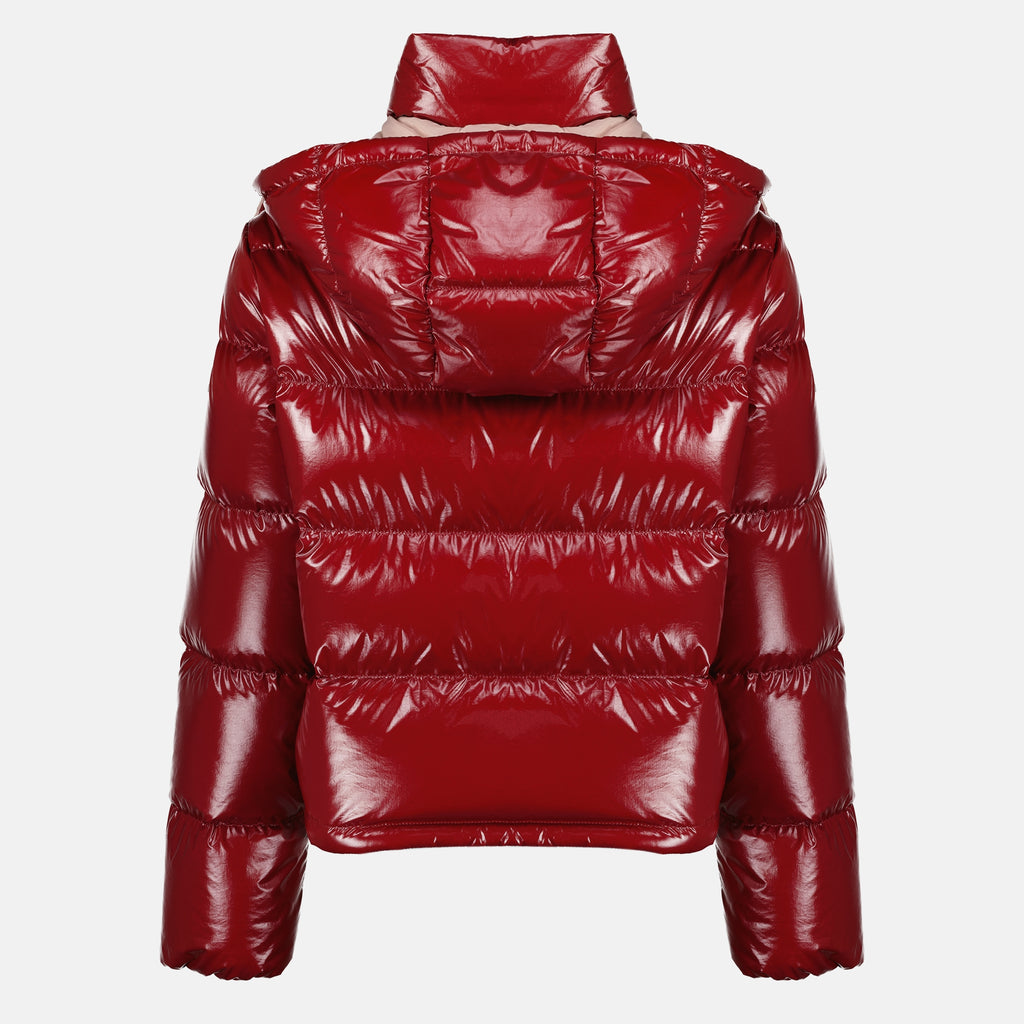 Manteaux Chaqueta De Plumas Roja Niveole Moncler Rouge Femme