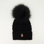 모자, 캡 및 비니 Bonnet à pompon Moncler Grenoble 검은색 Femme